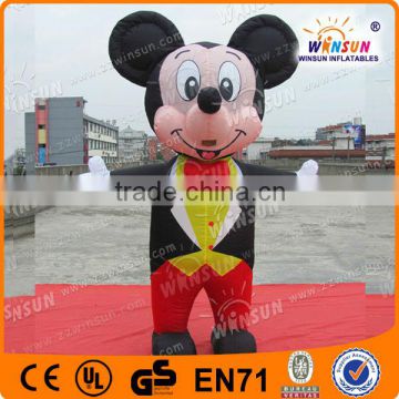 lovely inflatable clown cartoon model for commercial use