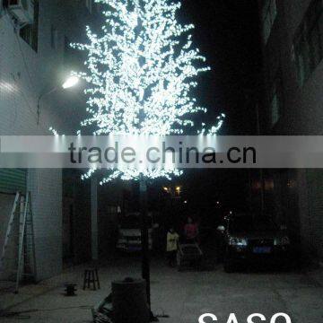 Cone-shape led cherry blossom tree light through SASO test