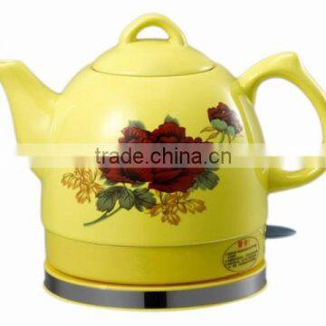 0.8L electric ceramic water kettle for hotel use