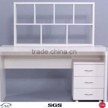 wooden classic study table storage