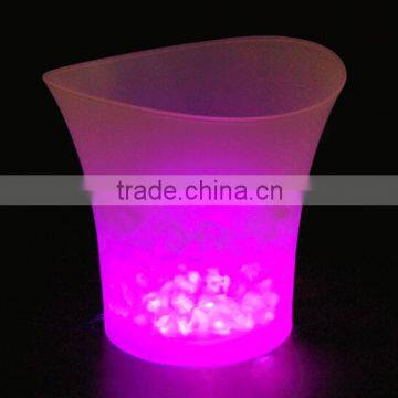 New designed cheap plastic led ice bucket for beer promotion