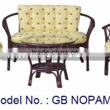 Rattan furniture, Rattan living room sofa, Armchair, Rattan sofa set