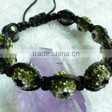 2014 lucky Shamballa bracelet