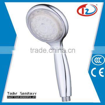 Easy to maintain rainfall led shower head,ABS plastic led shower head