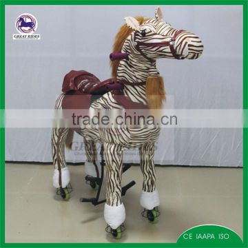 children horse scooter mechanical riding horse