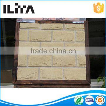 Handmade Stone Lightweight Panel Ceramic Clay Brick (36001)