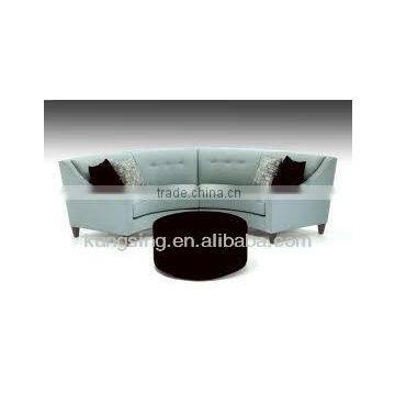 chaise lounge two seat half moon shape sofa