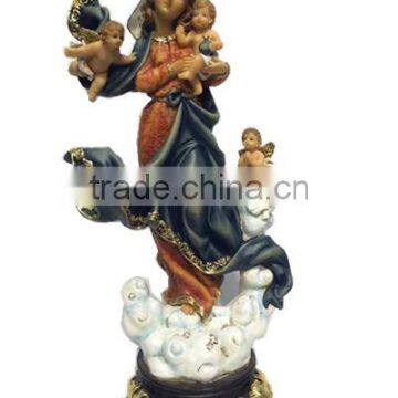 2016 Factory polyresin angel baby religious statue baby Jesus figurine