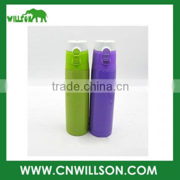 double wall travel thermo bottle