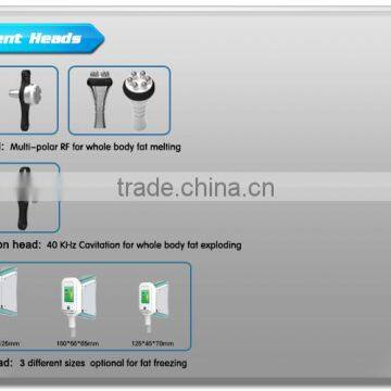 50 / 60Hz Hottest 5 Handles Cryolipolysis Zeltiq Fat Freeze Cryolipolysis & Cavitation Slimming Machine photo-4