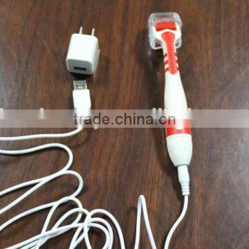 Lowest Price Roller Skate Led Light Microneedle Derma Roller photo-4