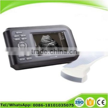 Portable 9.7 inch Touch screen 3d Ultrasound machine with optional convex micro-convex linear transvaginal probe