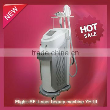 2013 New ipl +rf +nd:yag laser hair removal Multi-function machine