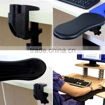 Desk Attachable Computer Table Arm Support Mouse Pads Arm Wrist Rests Hand Shoulder Protect Pad photo-3