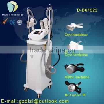 2016 popular 2 cryo handle working at the same time fat freeze cryo slimming machine