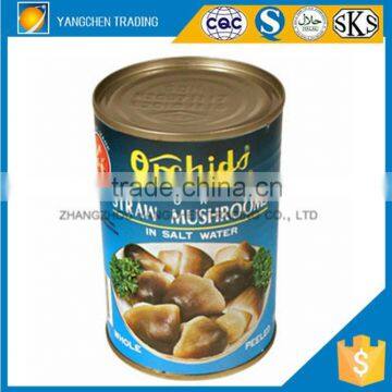 New season wholesale of straw mushroom in brine