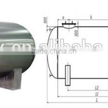 Horizontal Stainless Steel Tank Manufacturer