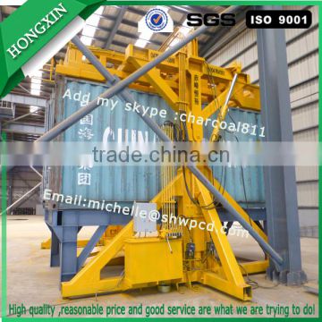 20ft container tilter machie, 20ft Hydraulic Container Tilter For Loading Corn And Rice Grains