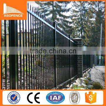 Cheap Security Spear Top black ornamental fencing factory