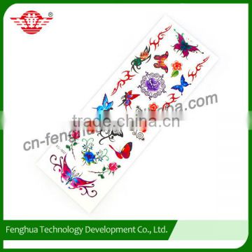 2015 New Design Hot Sale High End Top Quality Tattoo Sticker Crystal