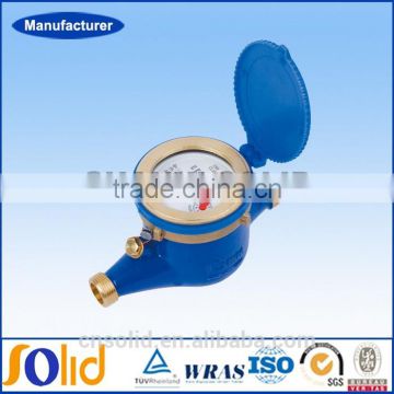 Rotary Vane Wheel Industrial Water Meters Dry Dial Remote Reading