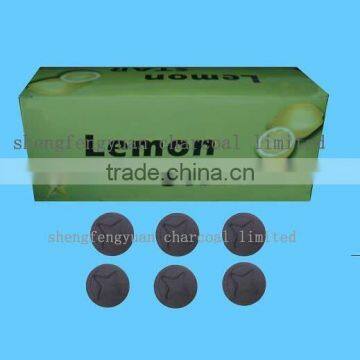 lemon charcoal for shisha ,hookah
