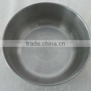 High quality metal salad bowl