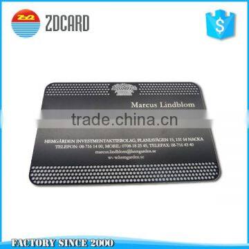 Good looking stainless steel business card with high quality
