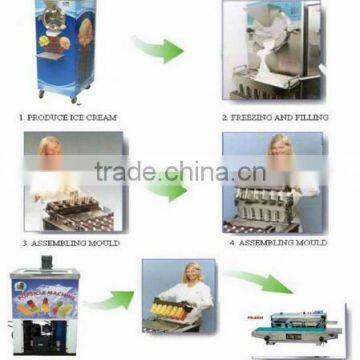 2017 The Best Seller single moldespopsicle stick making machine used