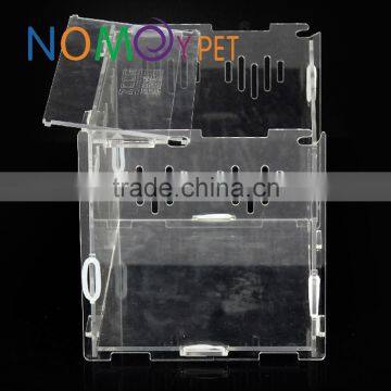 Nomo Acrylic Reptile Terrarium Habitat for Juvenile and Small Arboreal Tarantulas Chameleon Snails or Other Larval Reptiles photo-6