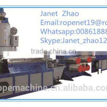 Plastic danline filament extruding production line/PP yarn extruder Janet:ropenet19@ropeking.com