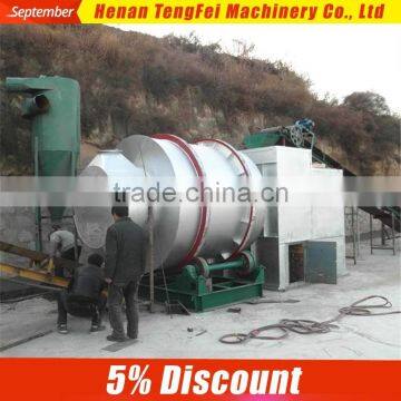 Energy saving sand dryer TDS625 rotary drum dryer for sale