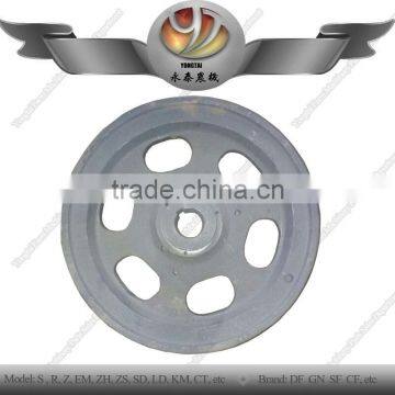 Tracto flywheels for the diesel engine