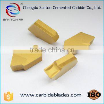 GTN high performance indexable cutting off cemented carbide insert