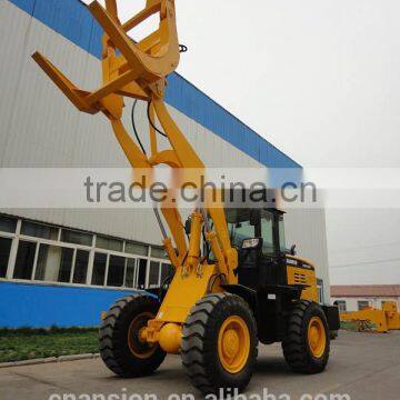 9.6ton Wood Grapple Loader ZL30G for Forest and Wood Factory Works photo-2