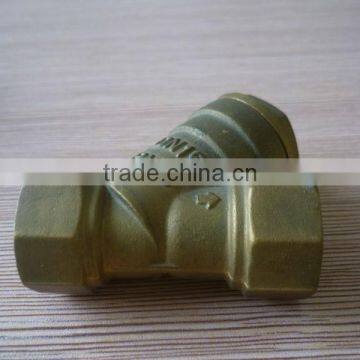 Yellow Brass Y Type Female Strainer Valve photo-3