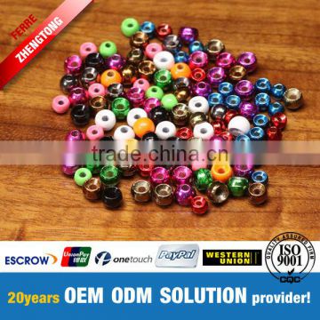 Colorful Round Fishing Plummeting Tungsten Beads