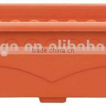 rectangular plastic flower pots