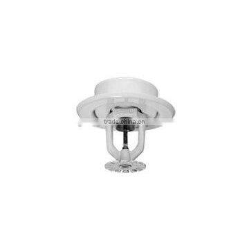 White Paint With Recessed Cover Fire Sprinkler Head