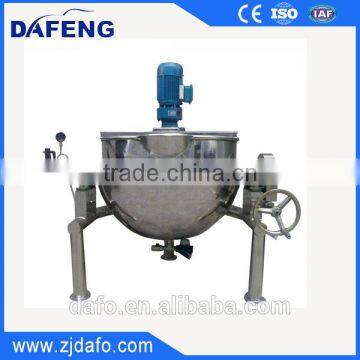 500 Liter Steam Jacketed Cooking Kettle With Agitator photo-3