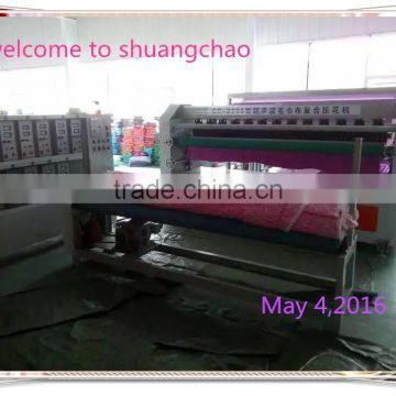 ultrasonic embossing machine for fiber fabrics/nonvens/silk/leather