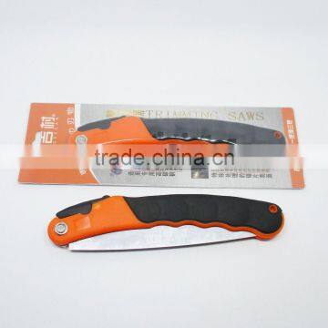 New Style SK5 Steel Meterial Blade Folding Hand Saw Pruning Saws With PP+TPR Plastic Handle photo-6