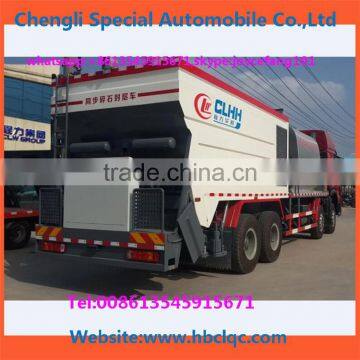 Sinotruck Howo 8*4 For Road Construction Crushed Stone Seal Synchronous Chip Sealer photo-5