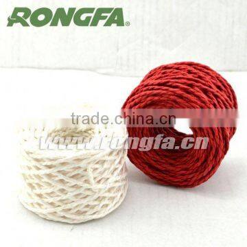 Factory Supplier Handmade Twisted Craft Paper Braided Rope photo-3