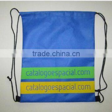 China supplier Promotional Polyester Drawstring Bag
