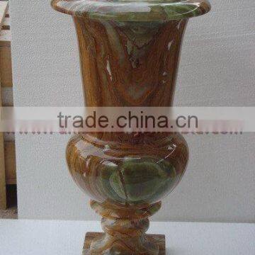 NATURAL COLOR ONYX PLANTERS