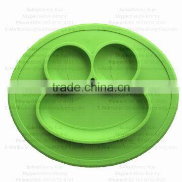 Wholesale Custom Non-Stick Silicone Plate for Kids Tableware Silicone Kid Placemat photo-3