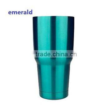 emerald 304# stainless steel tumbler ,30oz vechicle cup