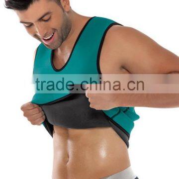 HOT SHAPERS neotex Both sides of the zipper abdomen fat burning vest body sculpting clothing