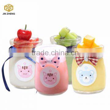 Glass Pudding Yourt Container for Bakery Shop photo-2
